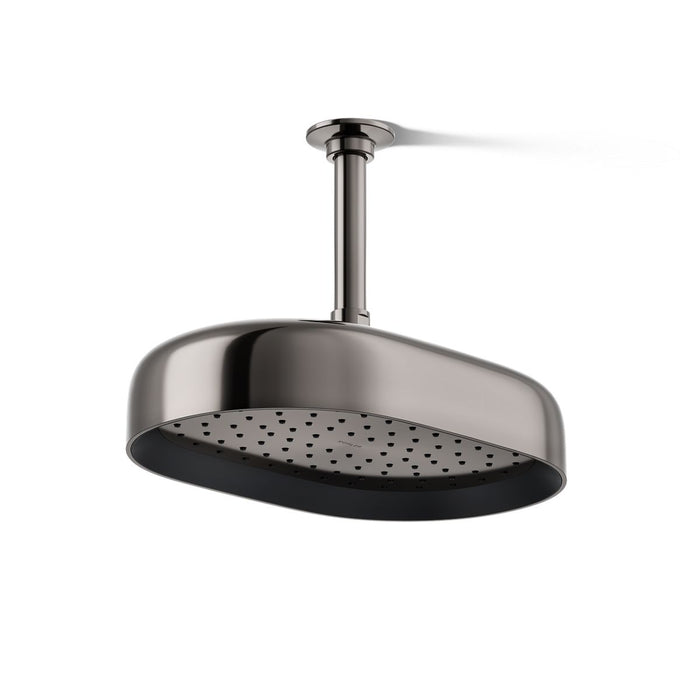 KOHLER K-26293-G Statement Oblong 12" single-function rainhead, 1.75 gpm