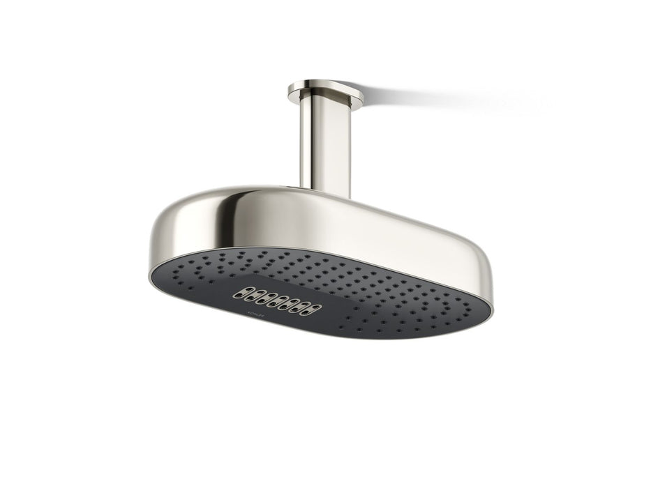 Kohler Statement Oblong 14" two-function rainhead, 2.5 gpm
