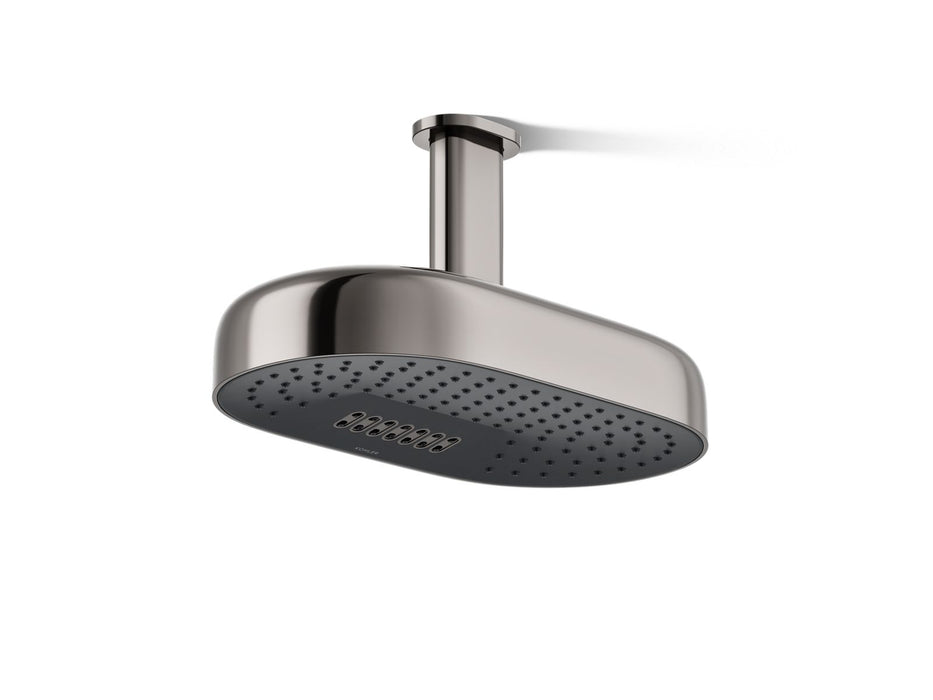 Kohler Statement Oblong 14" two-function rainhead, 2.5 gpm