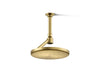 KOHLER K-26301-G Statement Open Rain iconic round 9" single-function rainhead, 1.75 gpm