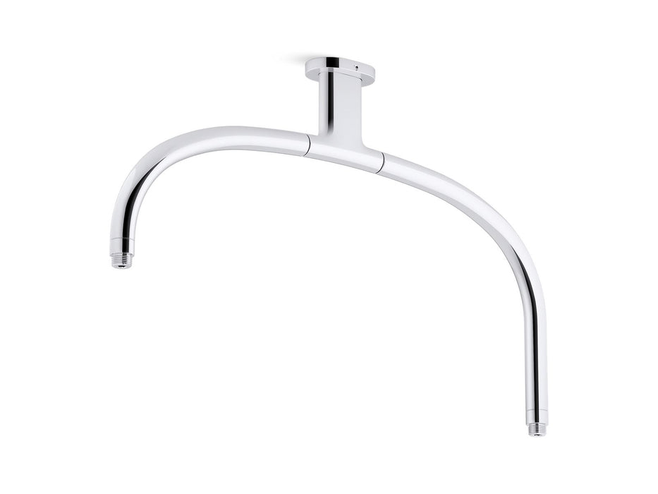 Kohler Statement Ceiling-mount single-function dual rainhead arm