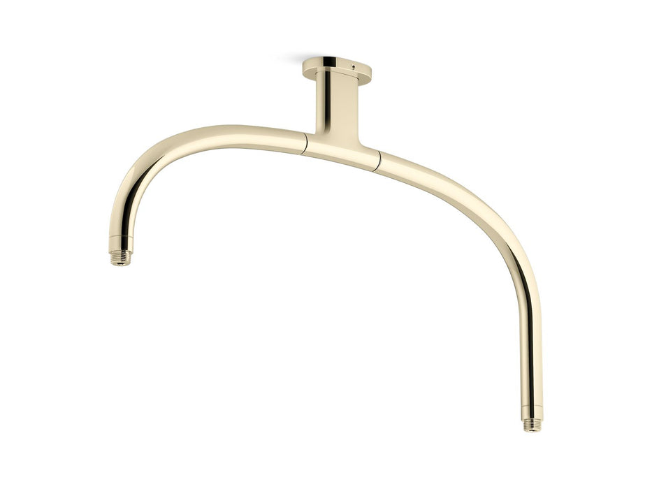 Kohler Statement Ceiling-mount single-function dual rainhead arm