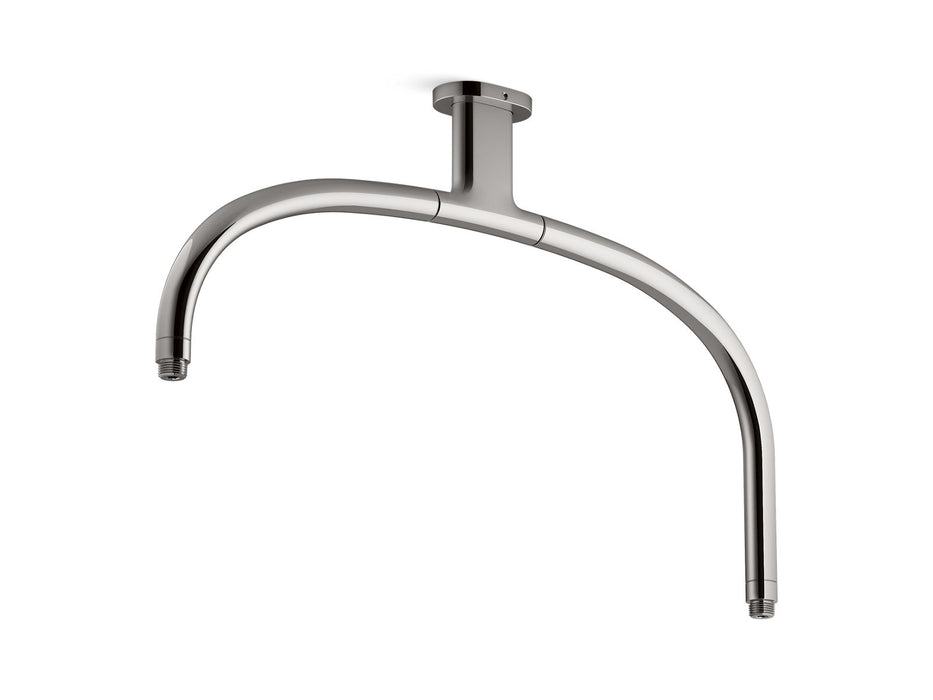 Kohler Statement Ceiling-mount single-function dual rainhead arm