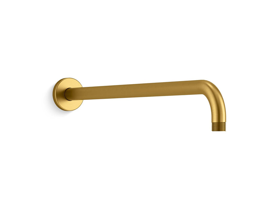 Kohler Statement 19" wall-mount single-function rainhead arm and flange