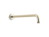 Kohler Statement 19" wall-mount single-function rainhead arm and flange