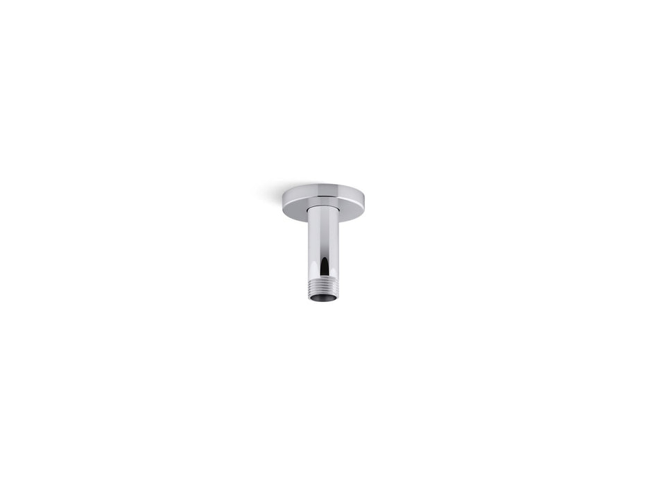Kohler Statement 3" ceiling-mount single-function rainhead arm and flange