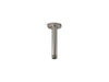 KOHLER KOHLER K-26320 Statement 6" ceiling-mount single-function rainhead arm and flange