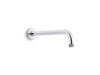 Kohler Statement 15-1/2" wall-mount single-function rainhead arm and flange