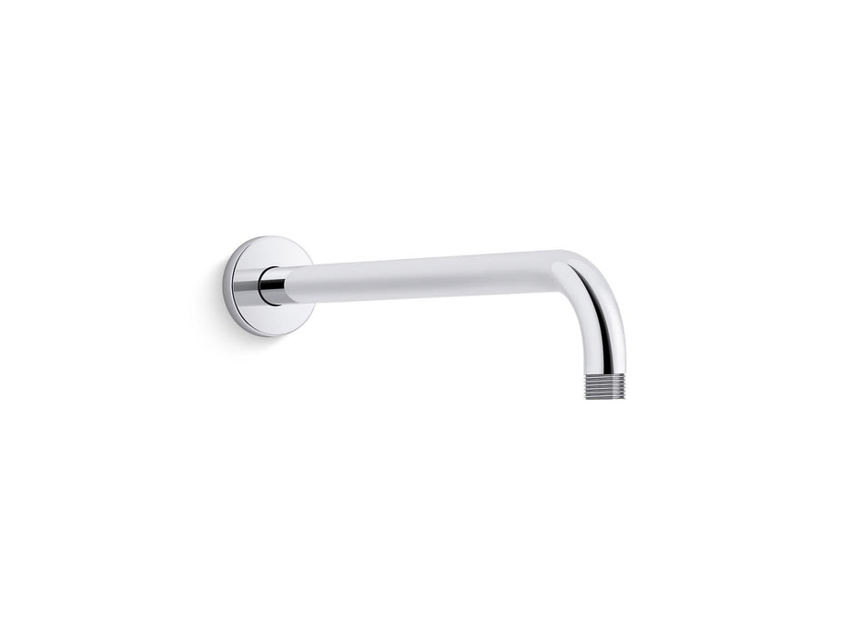 Kohler Statement 15-1/2" wall-mount single-function rainhead arm and flange