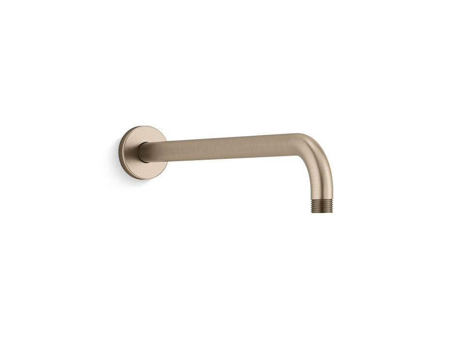 Kohler Statement 15-1/2" wall-mount single-function rainhead arm and flange