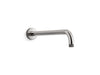 Kohler Statement 15-1/2" wall-mount single-function rainhead arm and flange