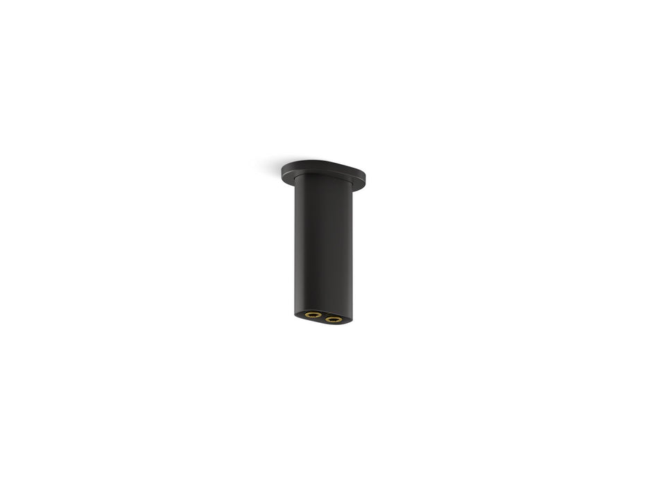 Kohler Statement 5" ceiling-mount two-function rainhead arm and flange