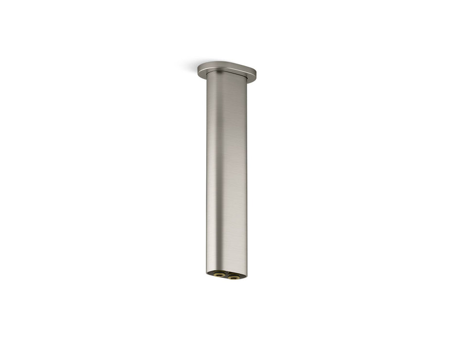 Kohler Statement 10" ceiling-mount two-function rainhead arm and flange