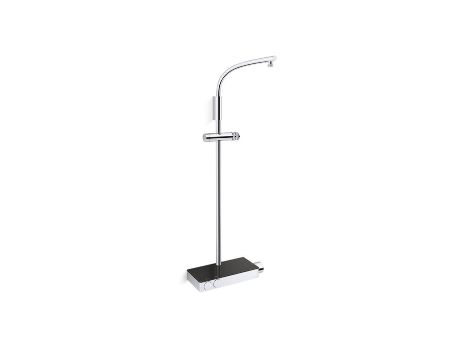 Kohler Anthem Two-way exposed thermostatic valve with shower column for rainhead and handshower