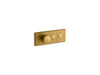 KOHLER K-26346-9 Anthem Two-outlet recessed mechanical thermostatic valve control