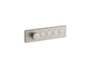 KOHLER K-26348-9 Anthem Four-outlet recessed mechanical thermostatic valve control