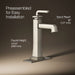 Kohler Riff Tall single-handle bathroom sink faucet, 1.2 gpm