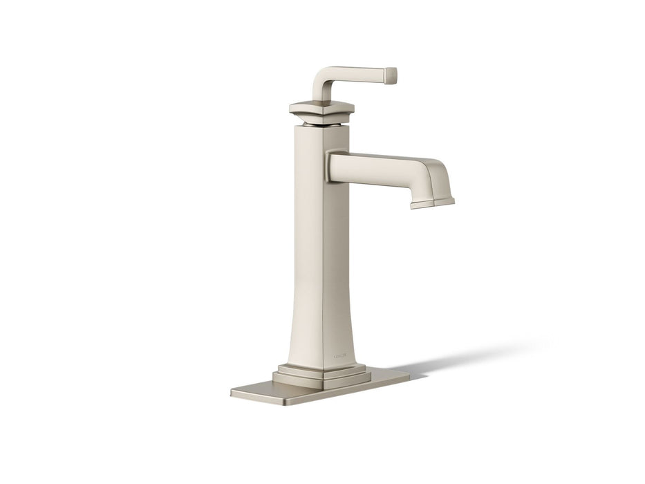 KOHLER K-26430-4K Riff Tall single-handle bathroom sink faucet, 1.0 gpm