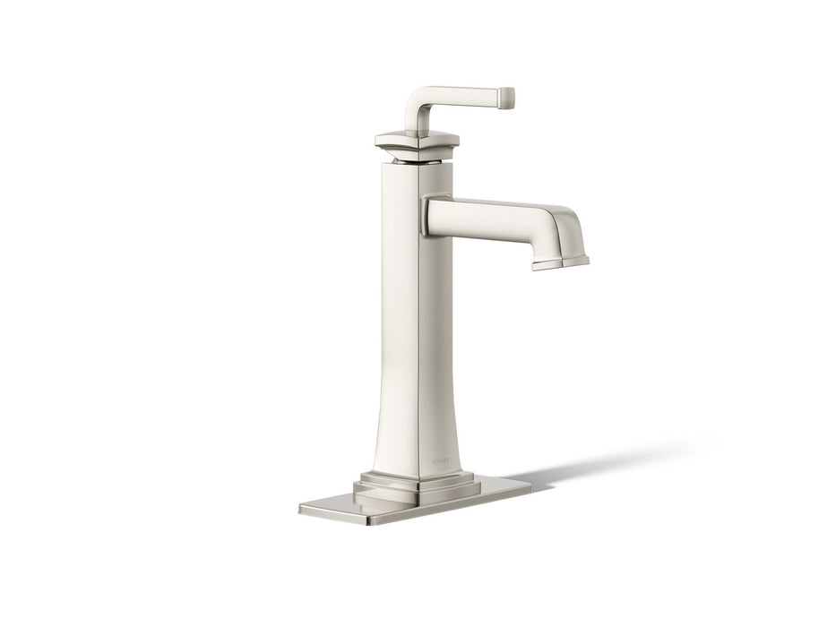 KOHLER K-26430-4K Riff Tall single-handle bathroom sink faucet, 1.0 gpm