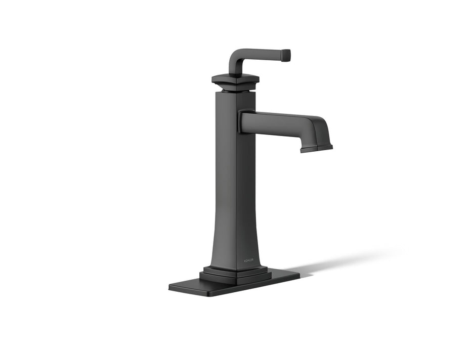 KOHLER K-26430-4N Riff Tall single-handle bathroom sink faucet, 0.5 gpm
