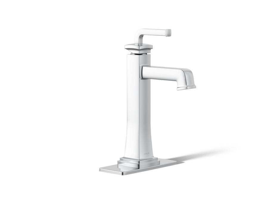 KOHLER K-26430-4N Riff Tall single-handle bathroom sink faucet, 0.5 gpm