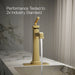 KOHLER K-26430-4K Riff Tall single-handle bathroom sink faucet, 1.0 gpm
