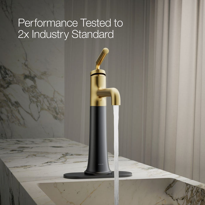 KOHLER K-26437-4K Tone Tall single-handle bathroom sink faucet, 1.0 gpm