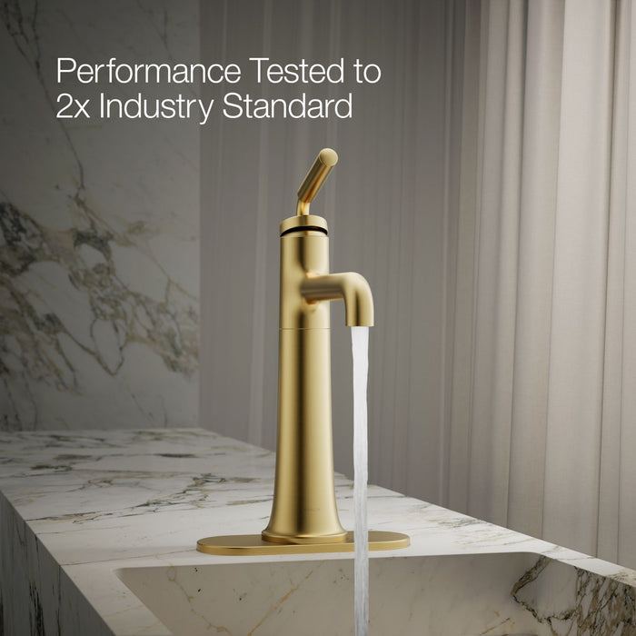 KOHLER K-26437-4K Tone Tall single-handle bathroom sink faucet, 1.0 gpm