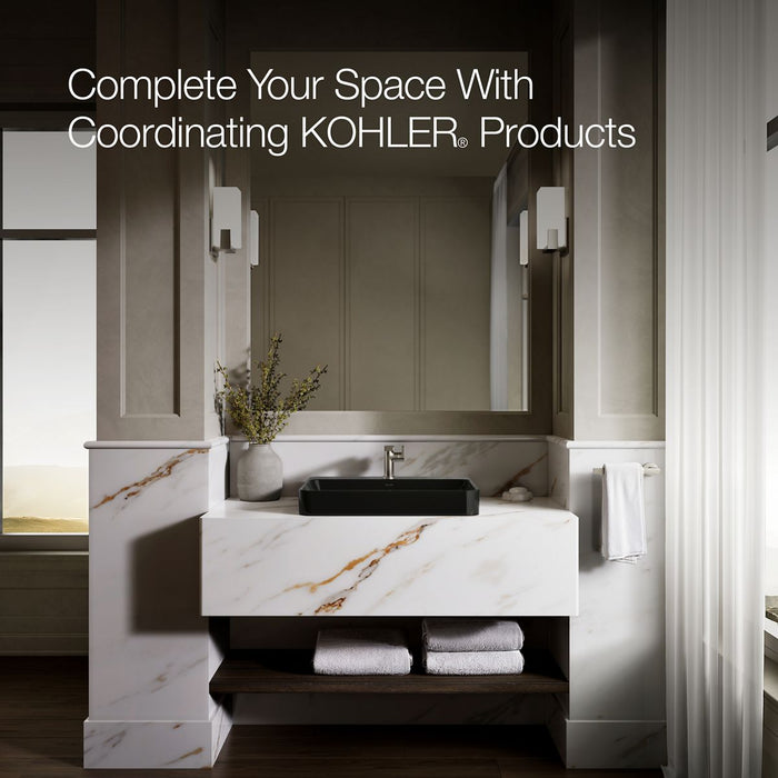 Kohler Vox 23" rectangular vessel bathroom sink