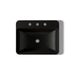 KOHLER K-2660-8 Vox 23" rectangular vessel bathroom sink, black black - view 4