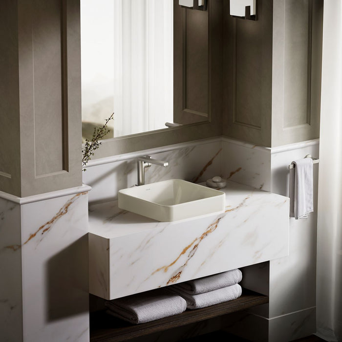 KOHLER Vox 16-1/4" square vessel bathroom sink