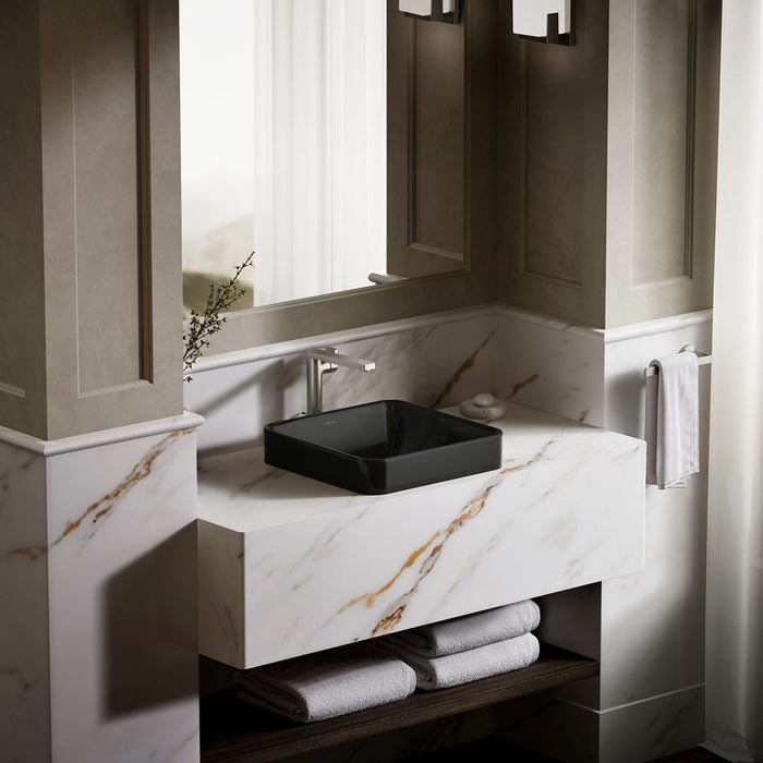 KOHLER Vox 16-1/4" square vessel bathroom sink