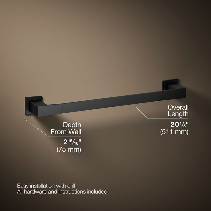 KOHLER Honesty 18" towel bar