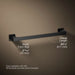 KOHLER Honesty 18" towel bar