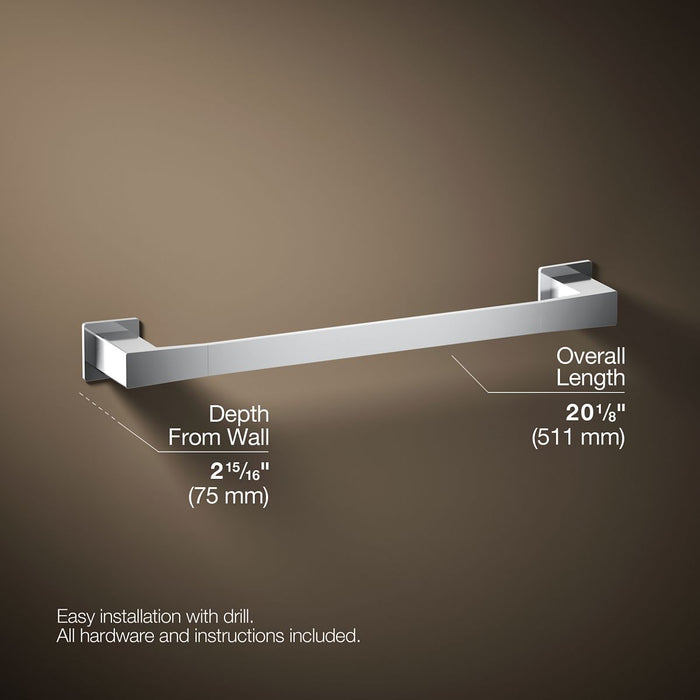 KOHLER Honesty 18" towel bar