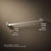 KOHLER Honesty 24" towel bar