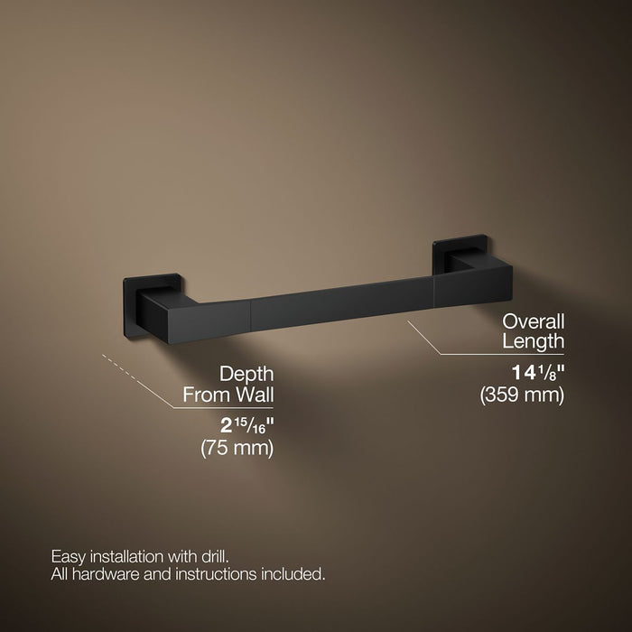 KOHLER Honesty 12" towel bar