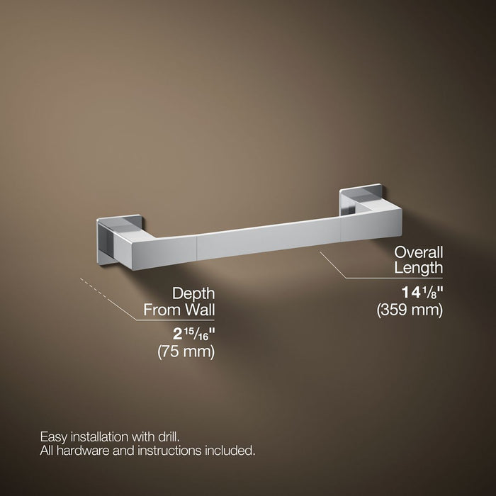 KOHLER Honesty 12" towel bar