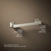 KOHLER Honesty 12" towel bar