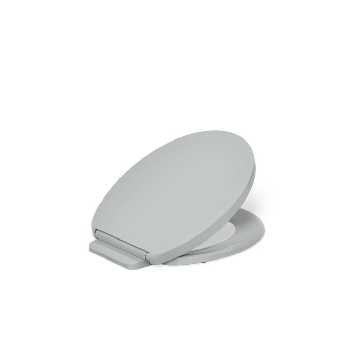 KOHLER K-26802 Impro ReadyLatch Quiet-Close round-front toilet seat
