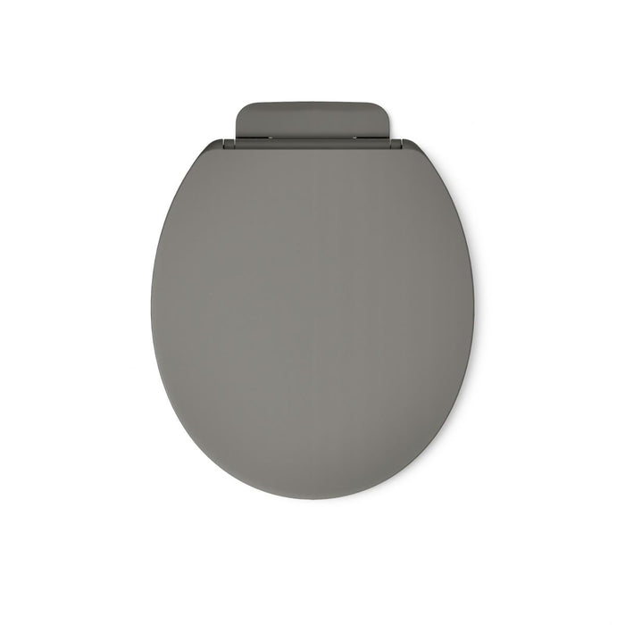 Kohler Impro ReadyLatch Quiet-Close round-front toilet seat