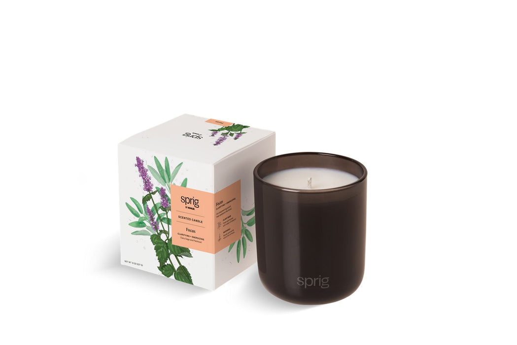 KOHLER K-26803-A5 Sprig Focus Scented Candle (Clary Sage + Patchouli)