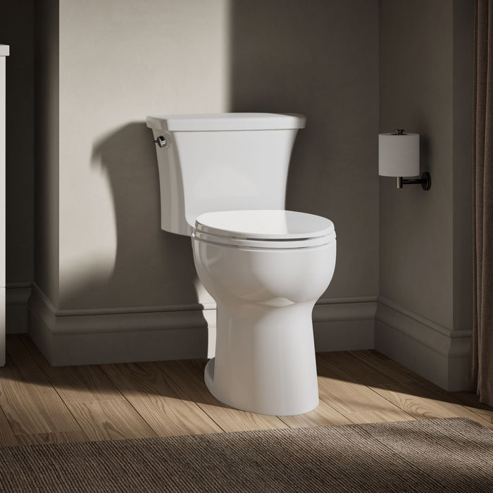 KOHLER K-26813 Highline One-piece Elongated Toilet, 1.28 GPF