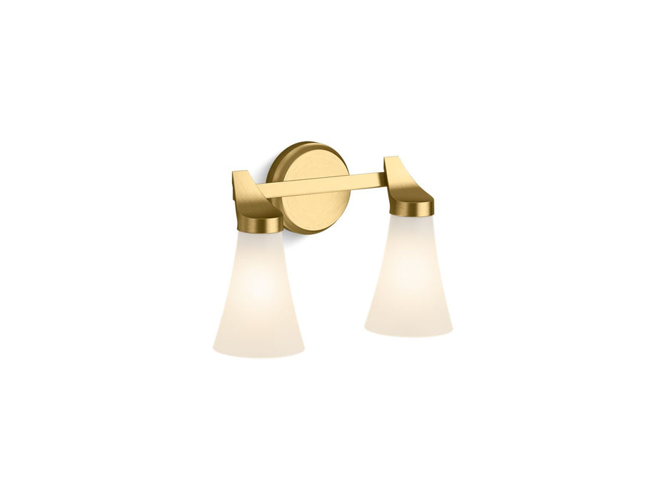 Kohler Simplice Two-light sconce