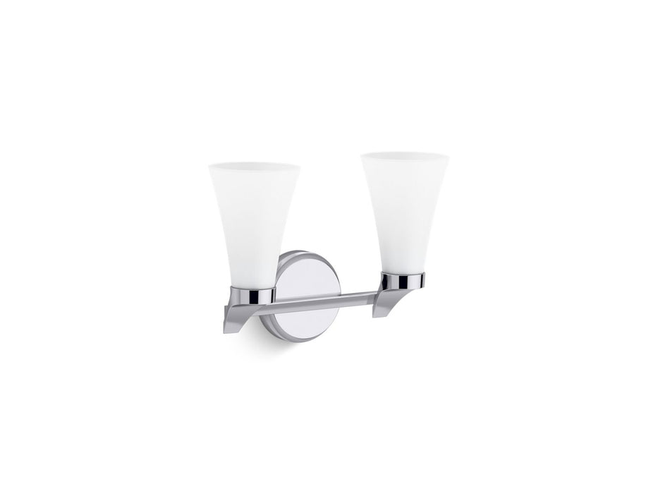 Kohler Simplice Two-light sconce