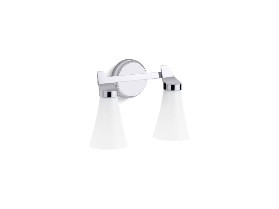 Kohler Simplice Two-light sconce