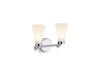 Kohler Simplice Two-light sconce