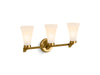 Kohler Simplice Three-light sconce