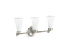 Kohler Simplice Three-light sconce