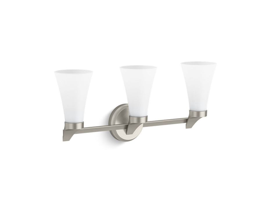 Kohler Simplice Three-light sconce